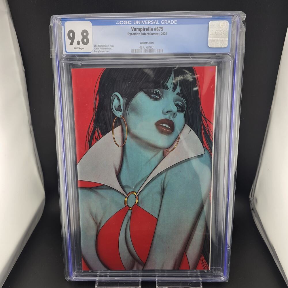 Vampirella 675 CGC 9.8 Variant Cover F Jenny Frison Dynamite Entertainment 2025